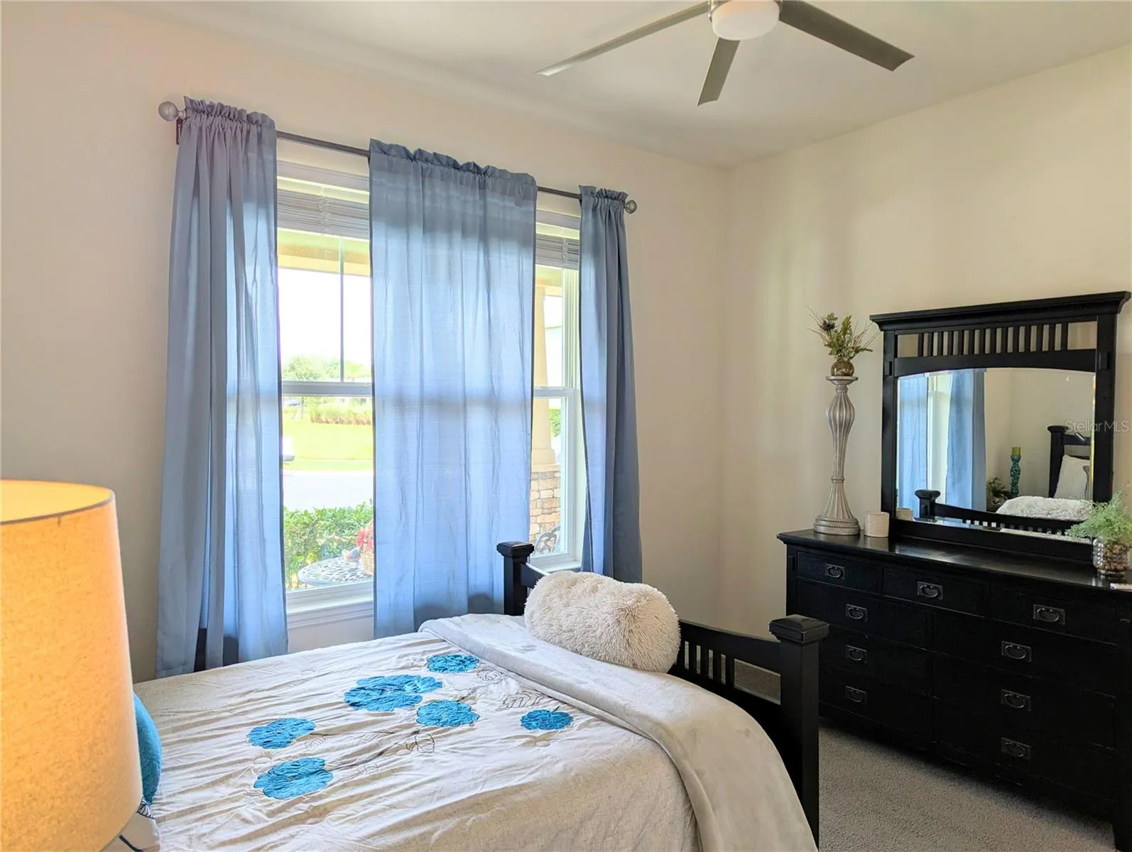 Bedroom and a bathroom