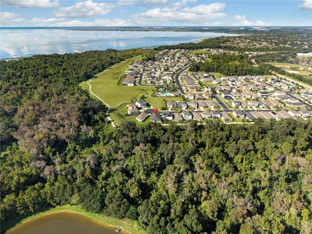 Aerial view of home/area