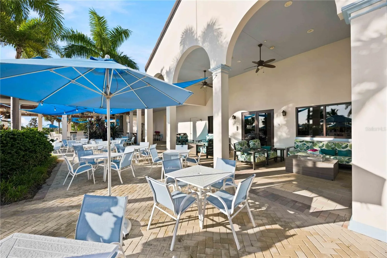 Dining at the Tiki Bar