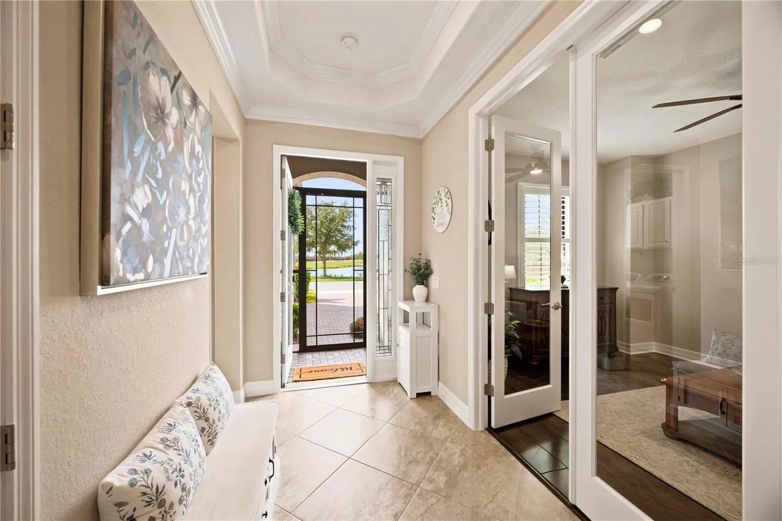 Front entry - welcome