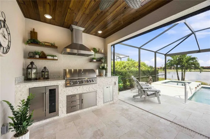 Outdoor cooking- great kitchen