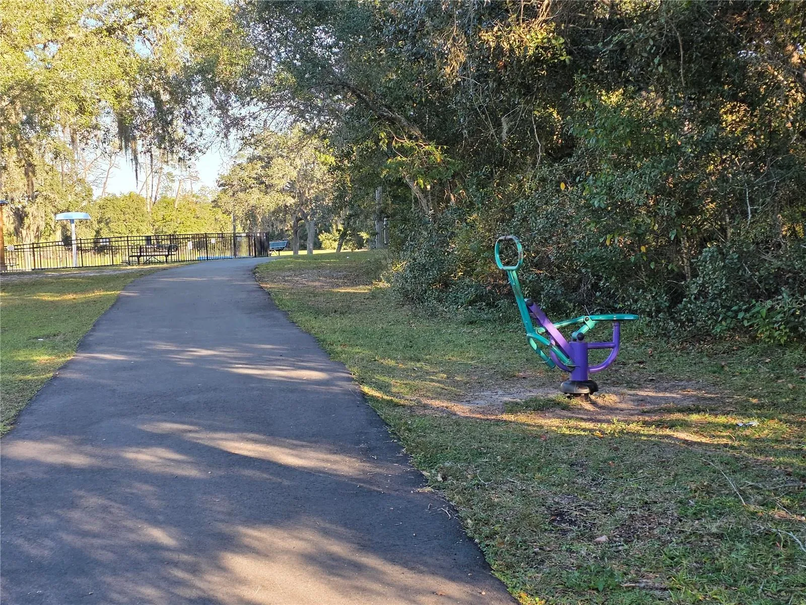 Walking trails are all around the property at the community center