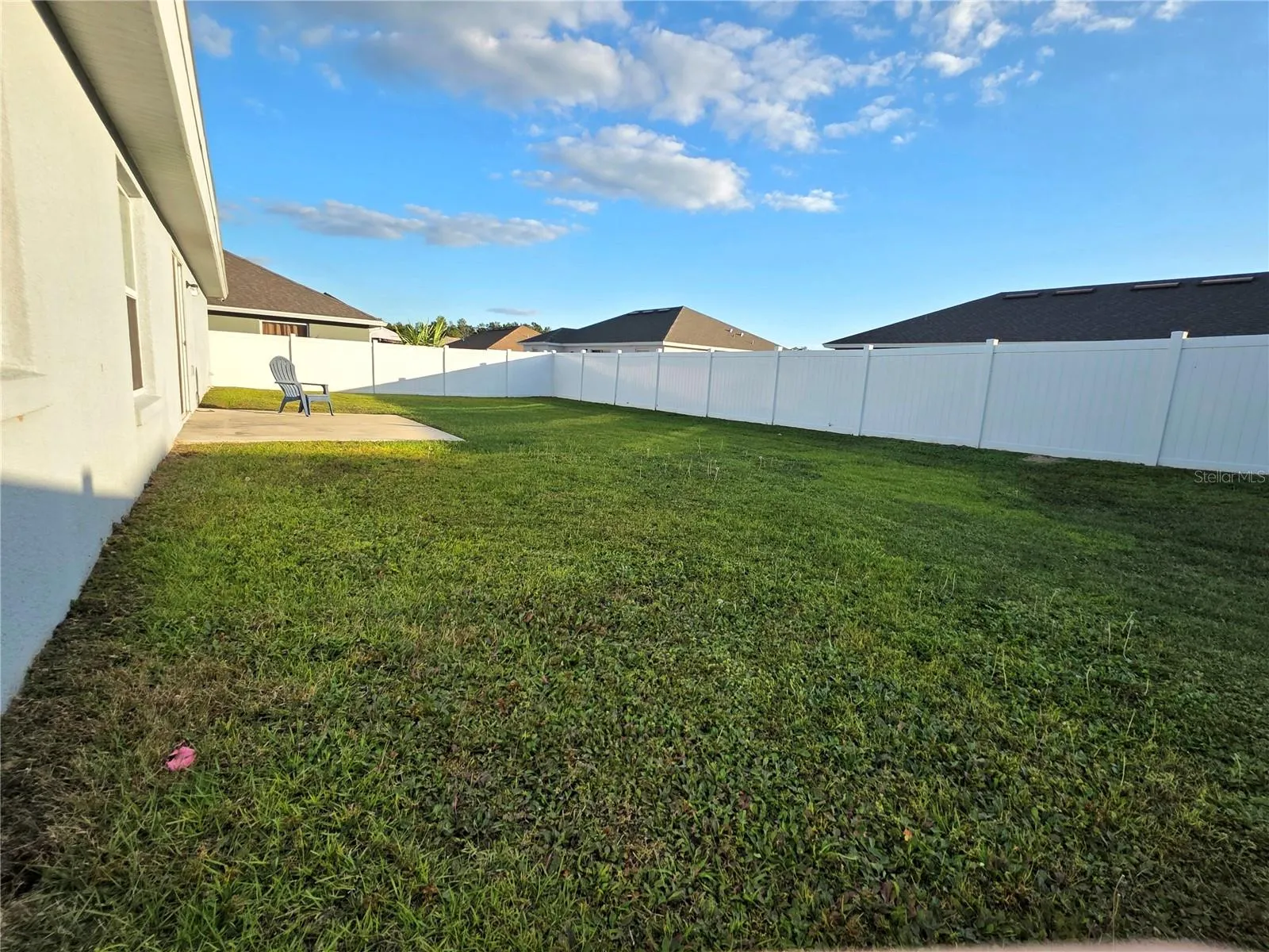 Large Fenced back yard