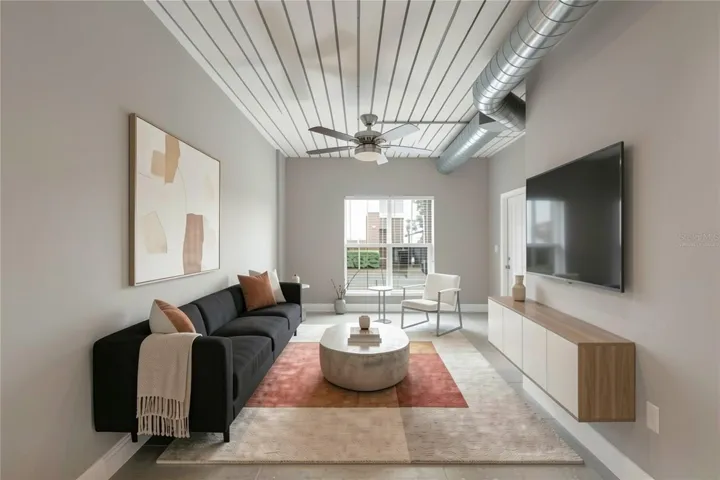 Living Room - Virtually Staged