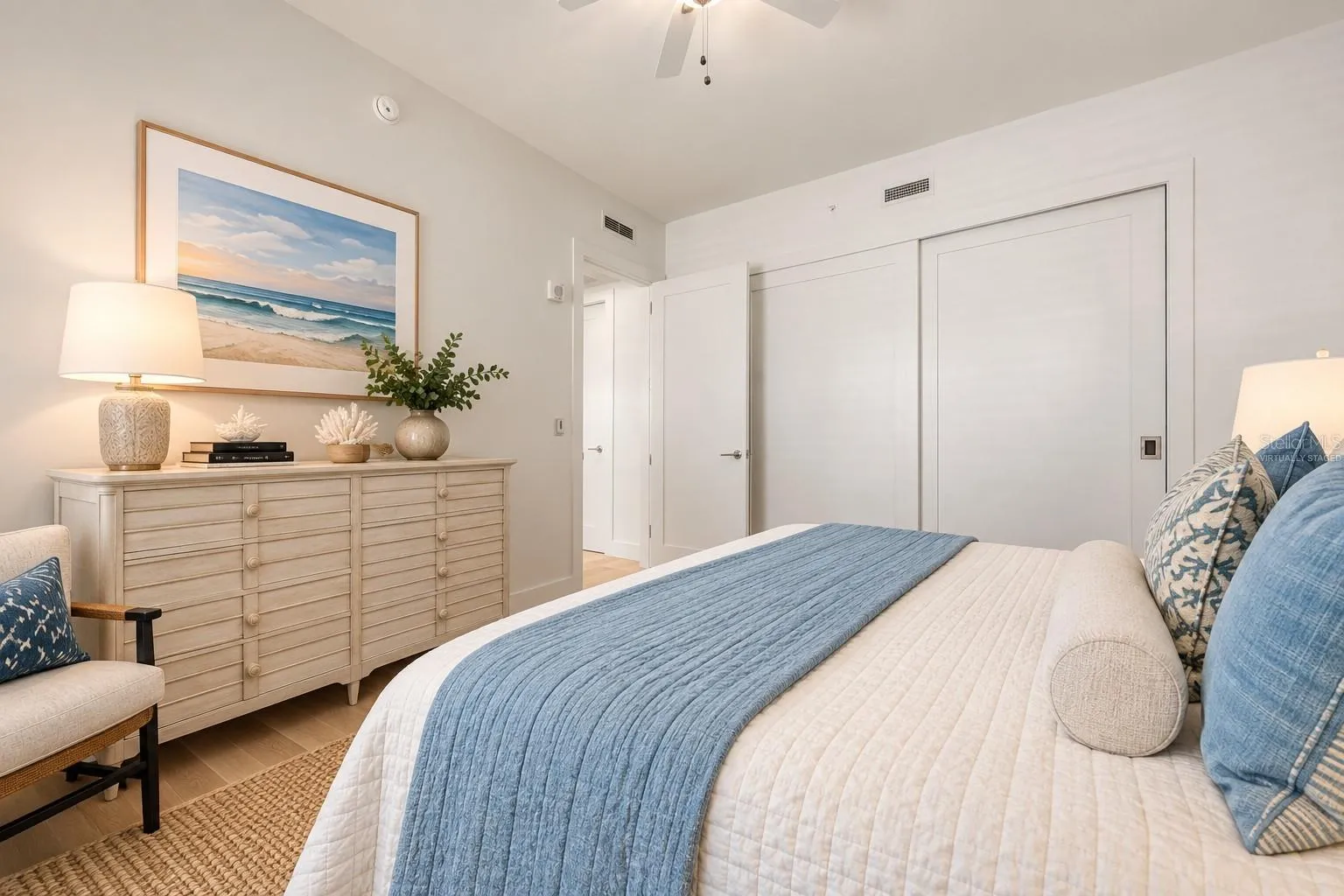 Virtually Staged- Guest Bedroom
