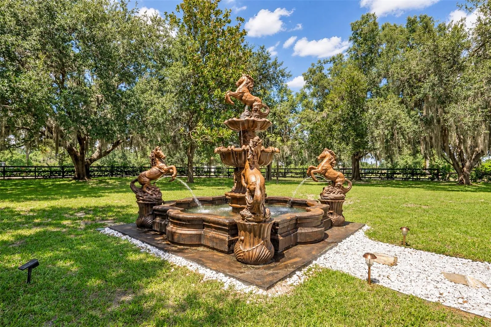 Custom Horse Fountain