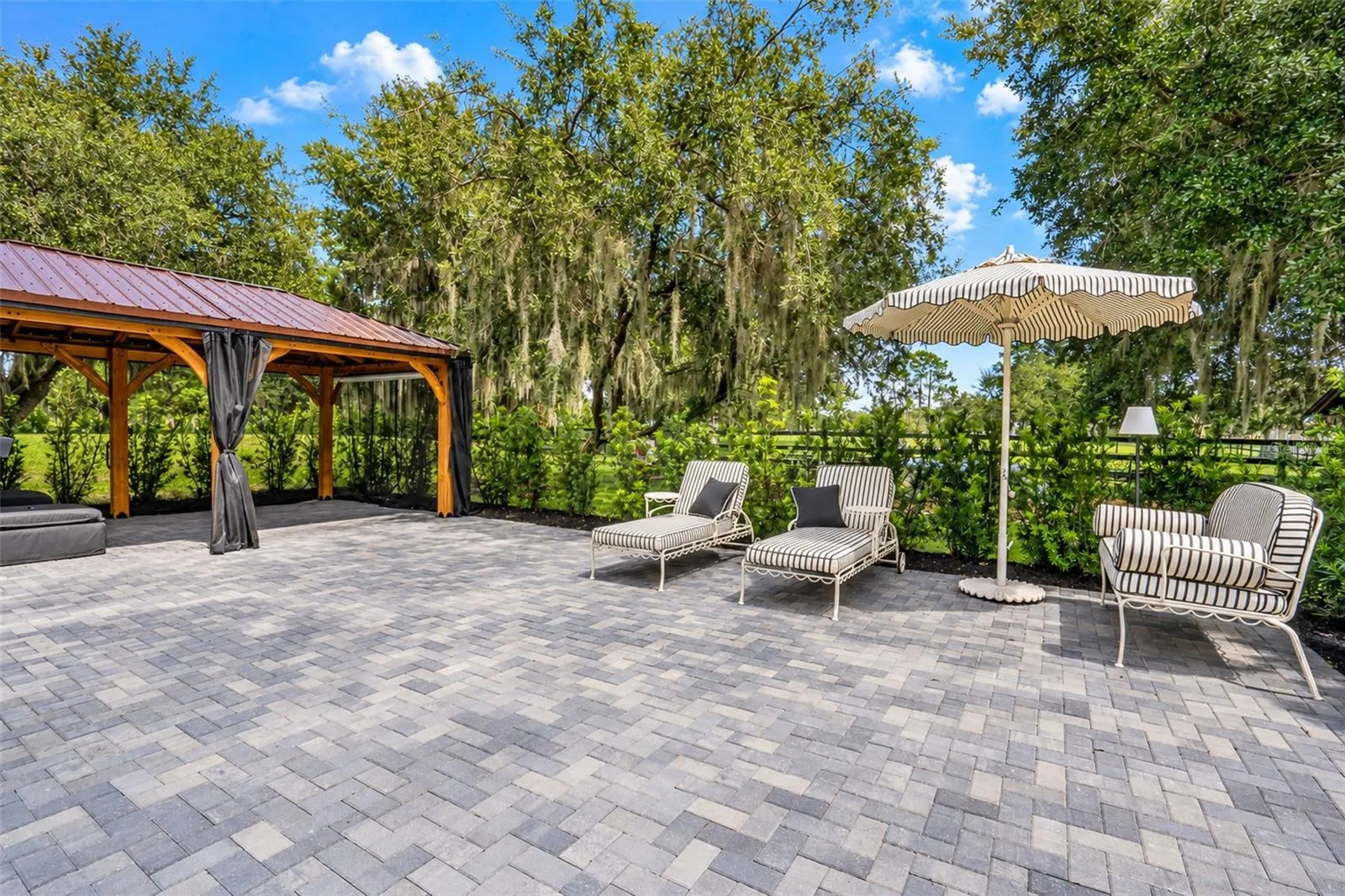 Gazebo &amp; Paver Patio