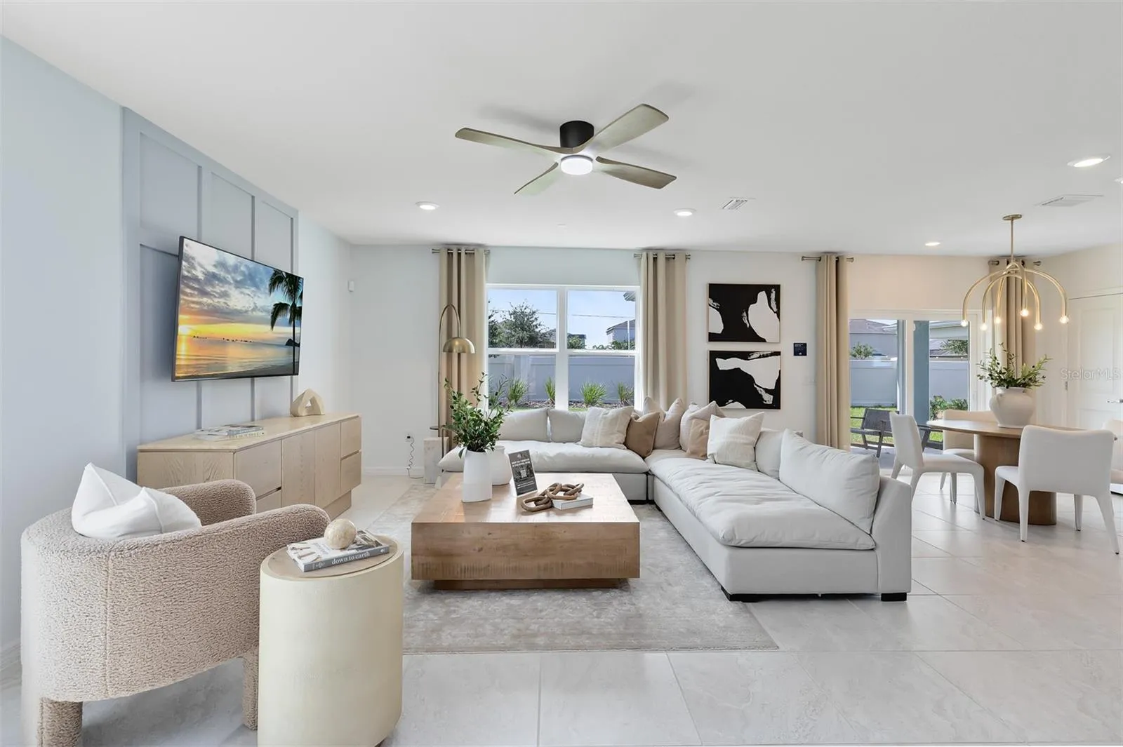 Model Home Design Only. Pictures and furnishings are for illustrative purposes only. Elevations, colors and options may vary. Furniture is for model home staging only.