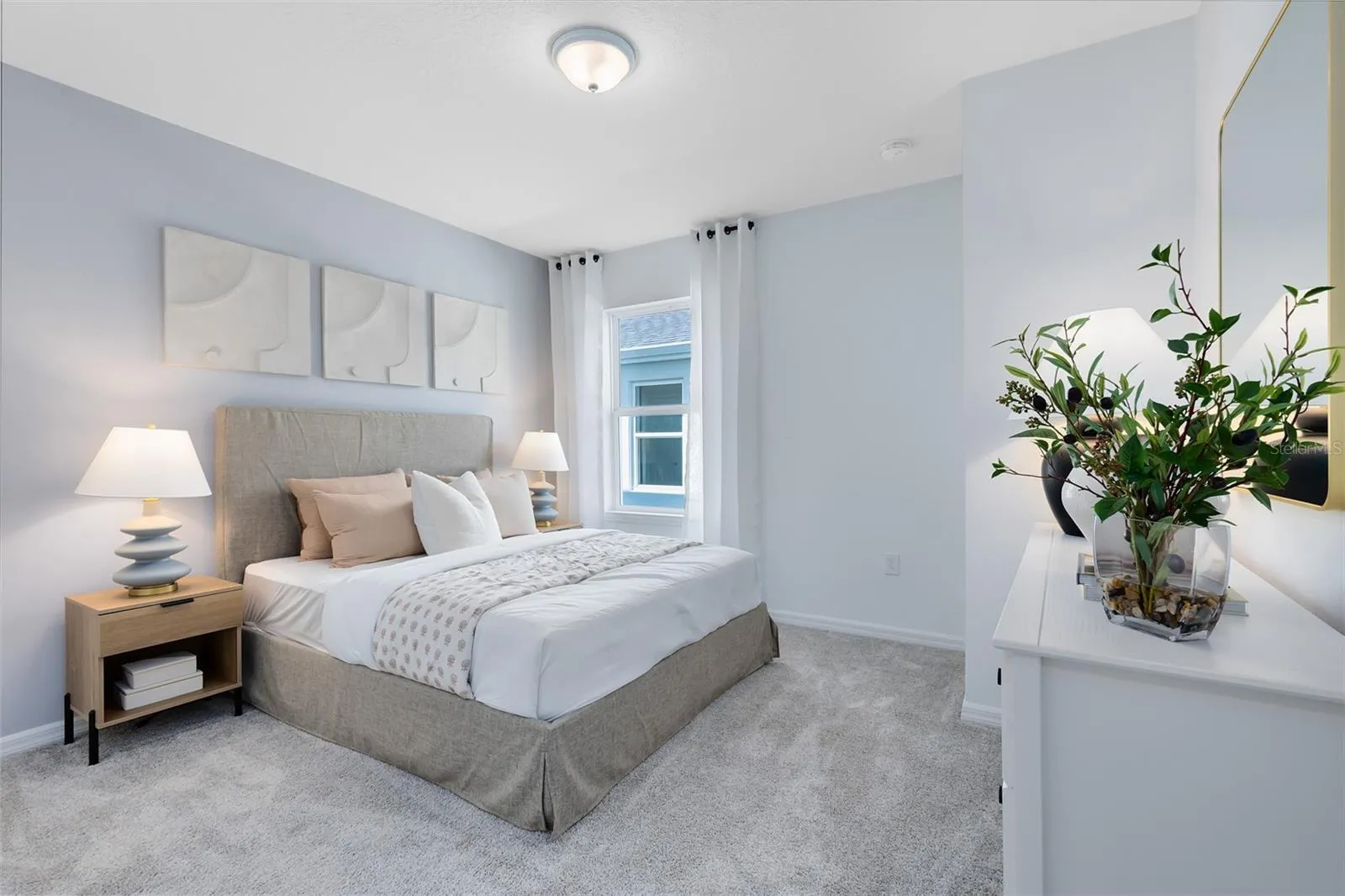 Model Home Design Only. Pictures and furnishings are for illustrative purposes only. Elevations, colors and options may vary. Furniture is for model home staging only.
