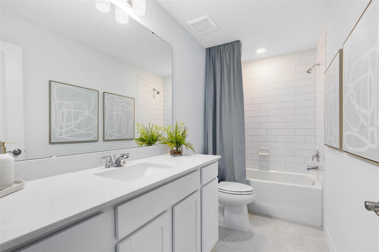 Model Home Design Only. Pictures and furnishings are for illustrative purposes only. Elevations, colors and options may vary. Furniture is for model home staging only.