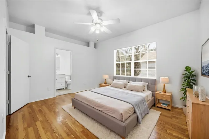 Bedroom #1, Ensuite Bath - Virtually Staged