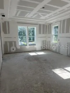 Kitchen area - cabinetry and fixtures to be selected