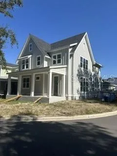 Front elevation, corner angle