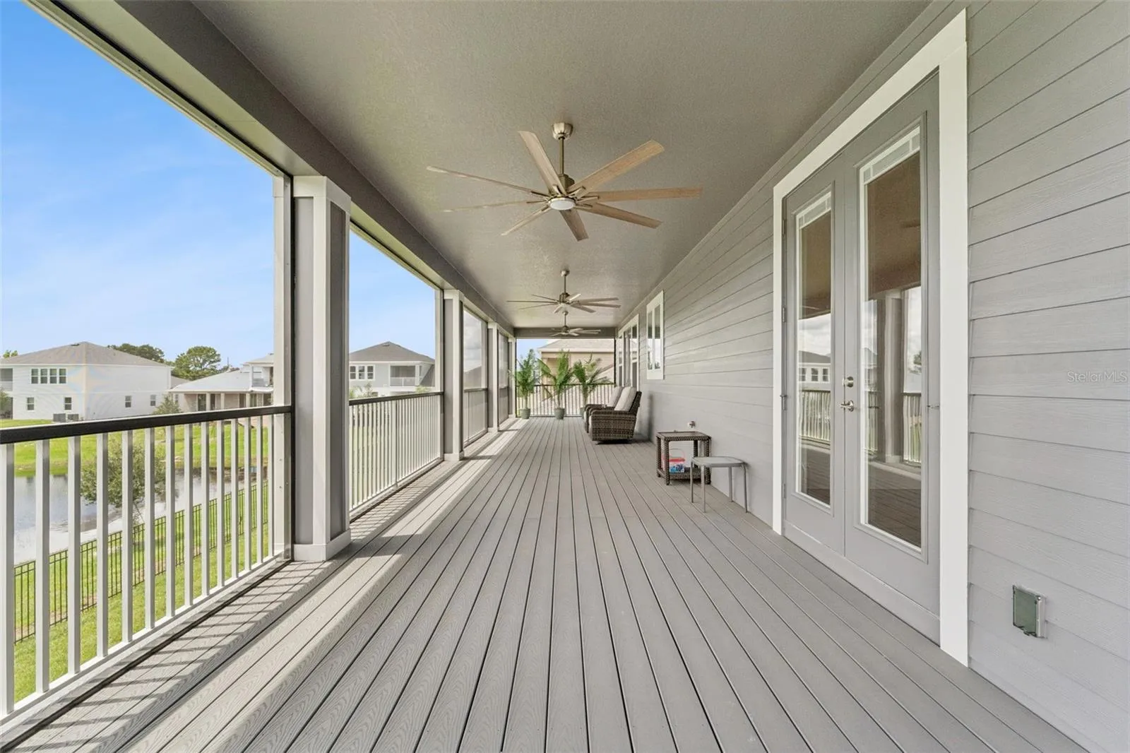 Upstairs Balcony