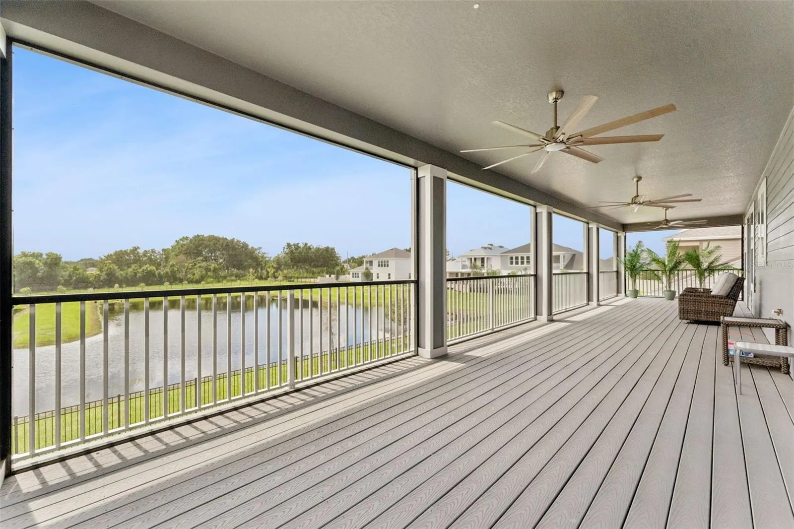 Upstairs Balcony