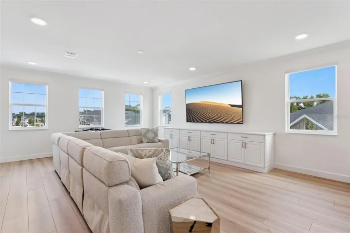 Upstairs Entertaining area