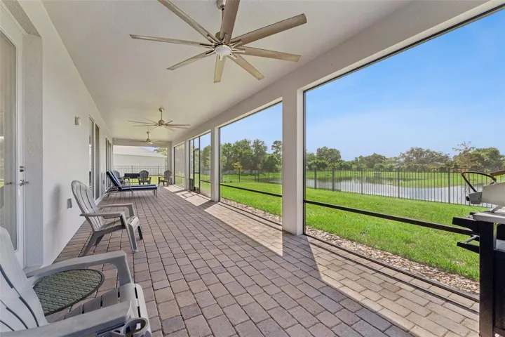 Downstairs Screened in Patio