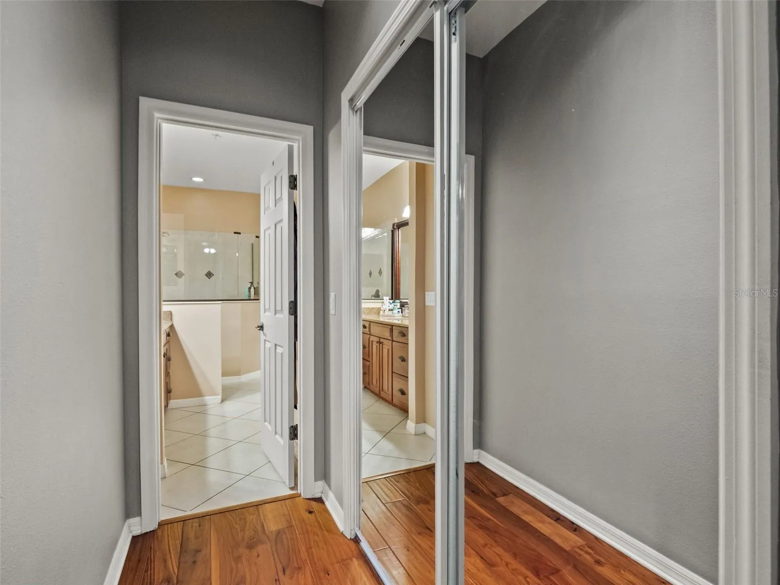 Large walkin closet