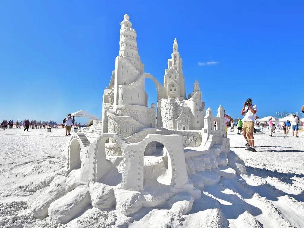 Annual Sand sculpture contest