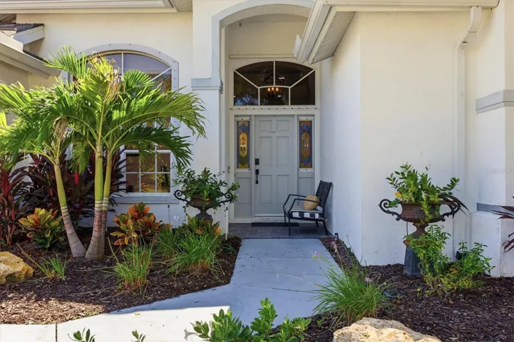 Front porch entry