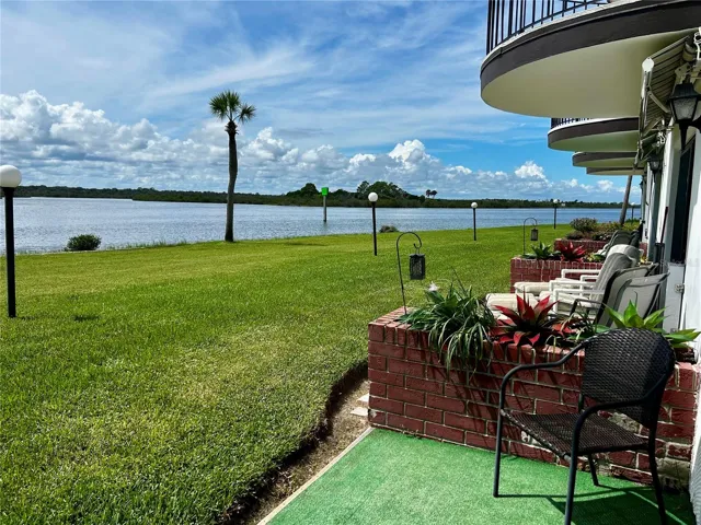 Downstairs patio
