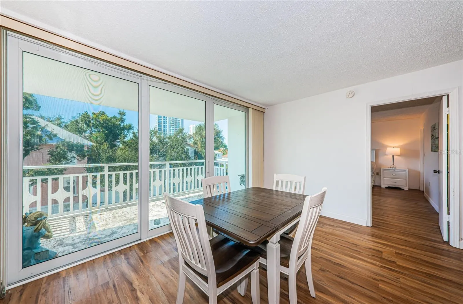 Dining area off the Primary Bedroom and adjacent to the Living Room