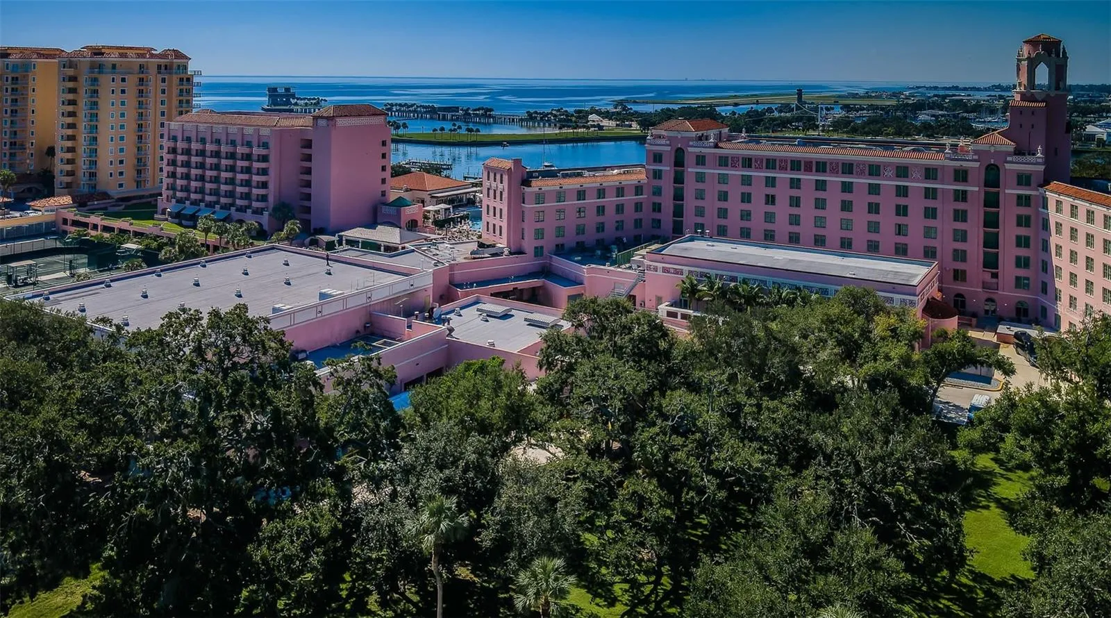 The Vinoy Resort &amp; Hotel is just steps away!