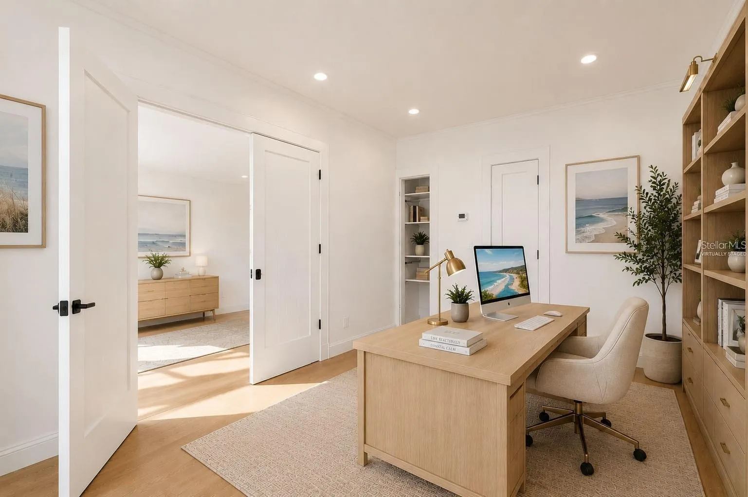 Office option - Virtually staged