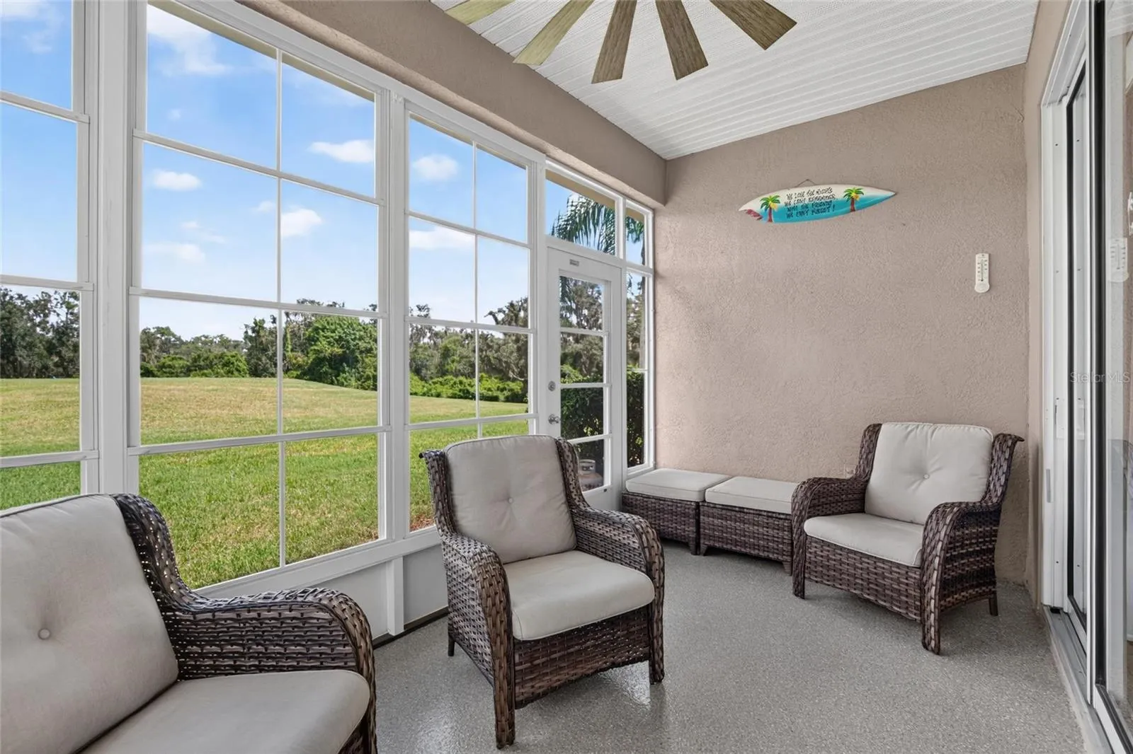 30. Peaceful Outdoor Living Space