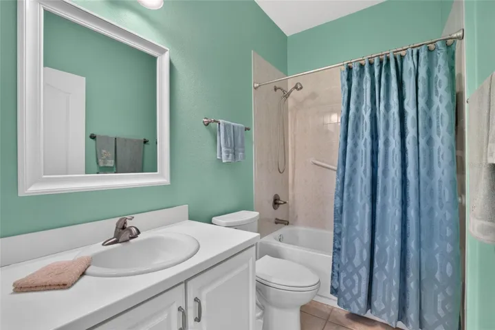 23. Convenient Guest Bath