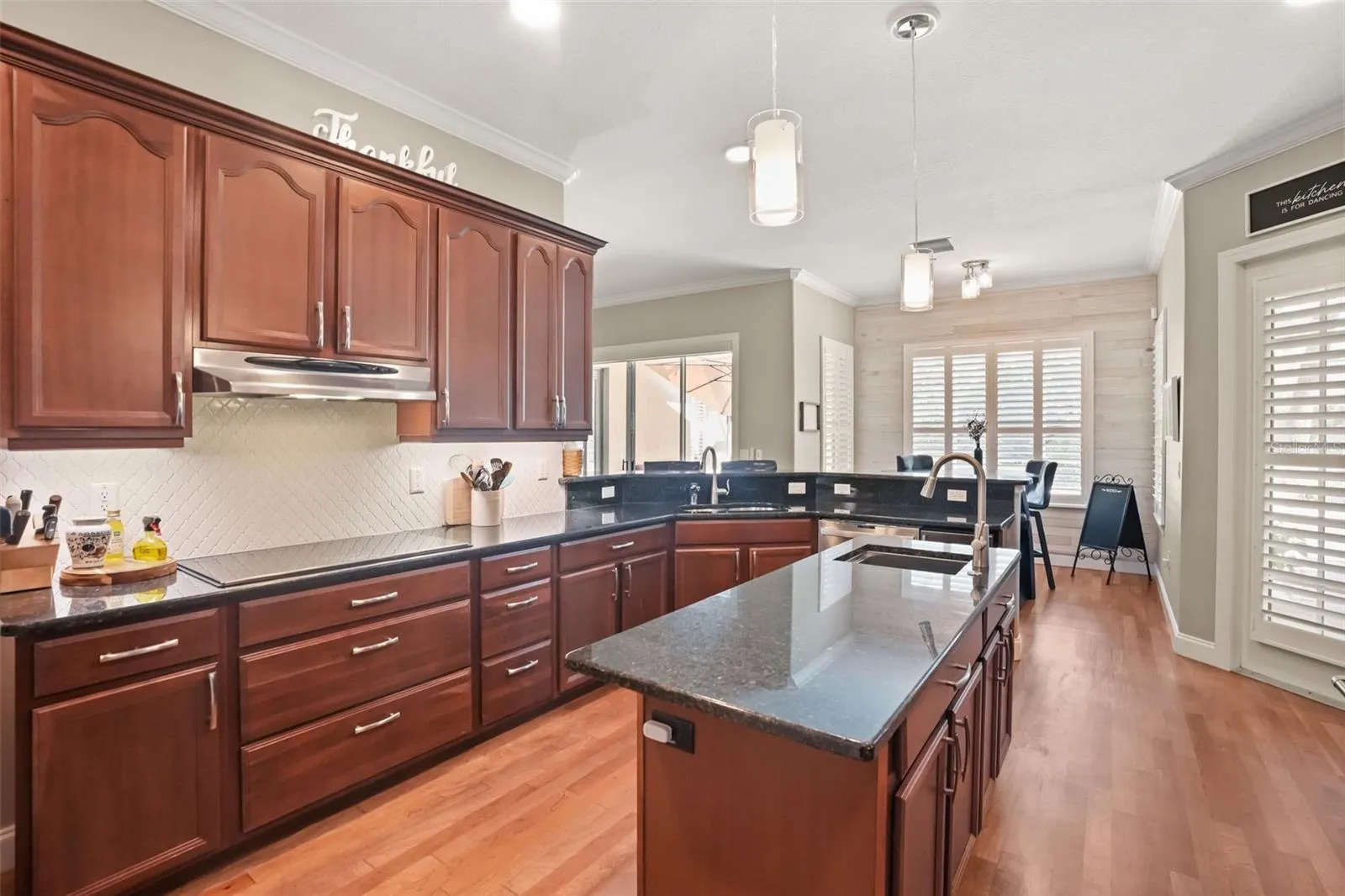 Kitchen with breakfast nook