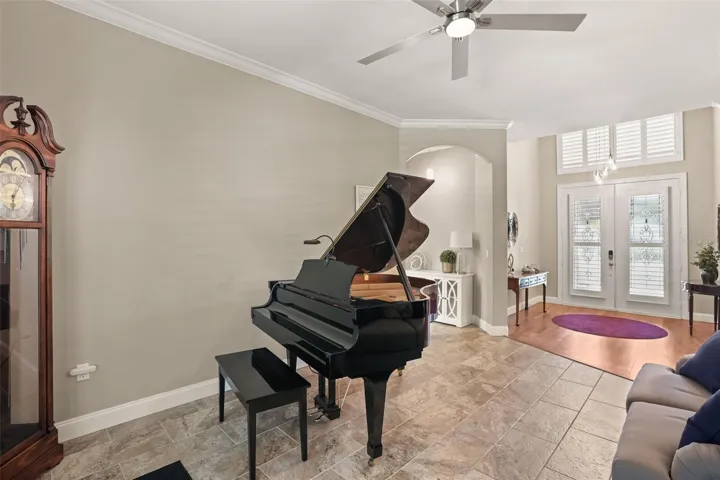 Living Room and view of Entry