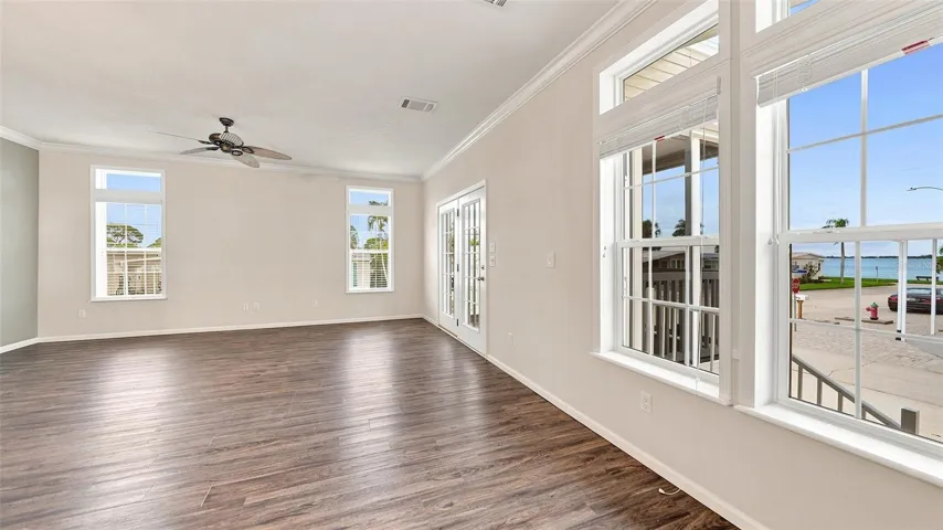 Extra light with transom windows
