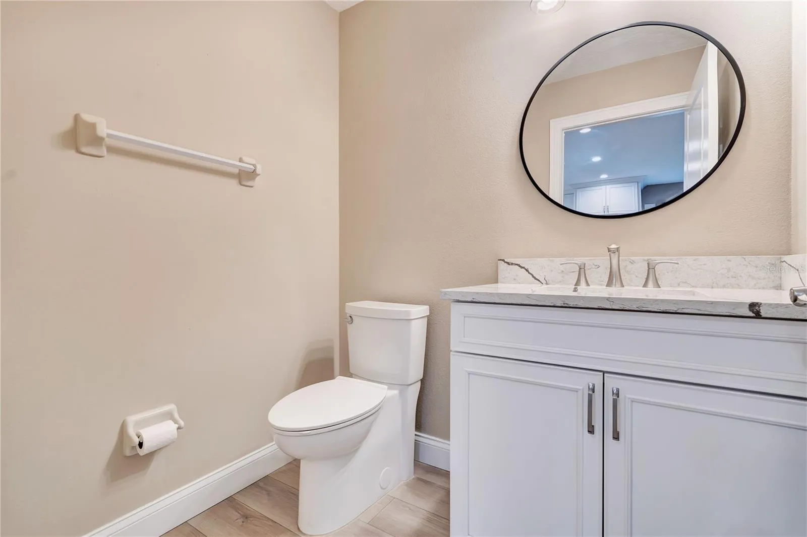 half bath downstairs