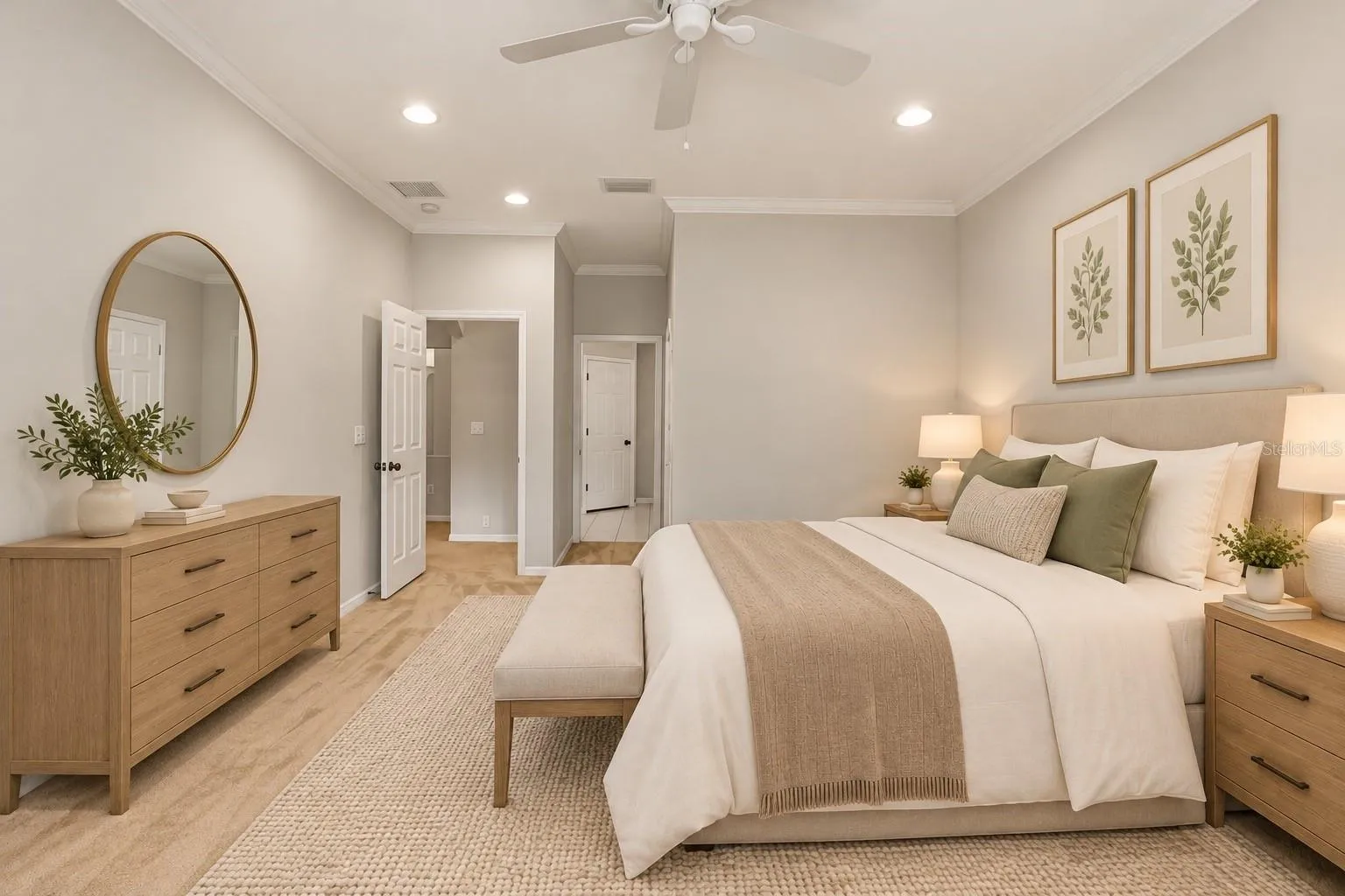 Primary Bedroom with Ensuite Bathroom