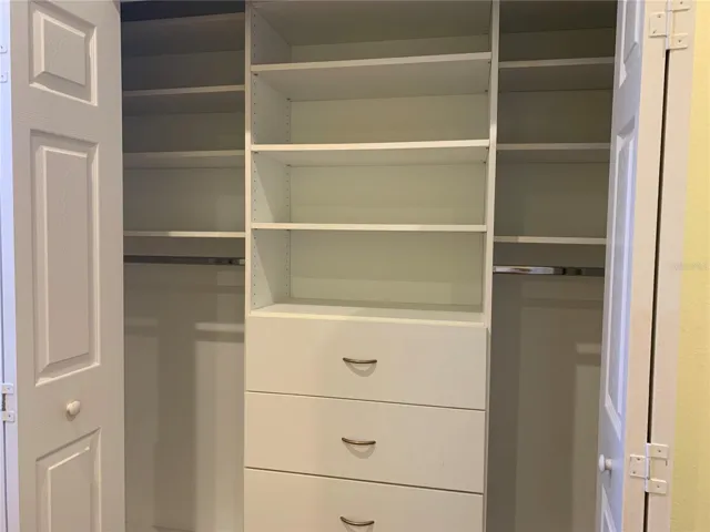 SECONDARY BEDROOMS CLOSET BUILT INS