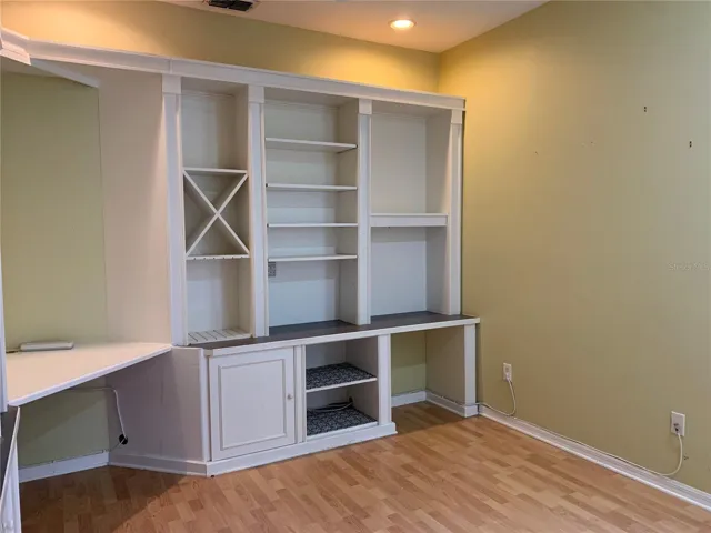 Built ins in secondary bedroom