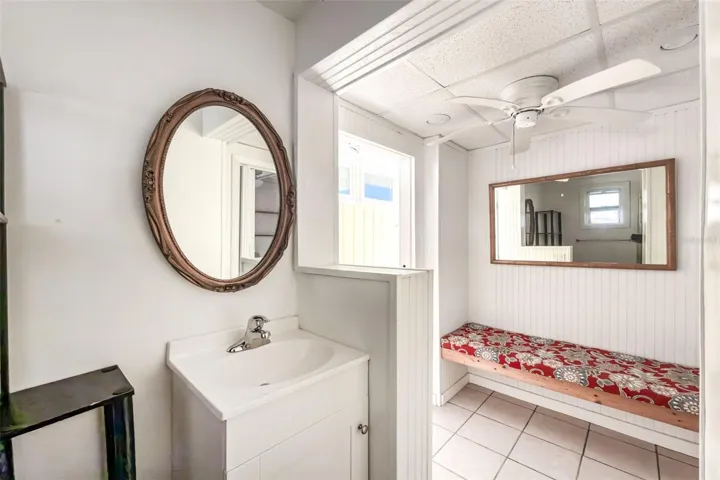 2ND BATHROOM VANITY AND BENCH