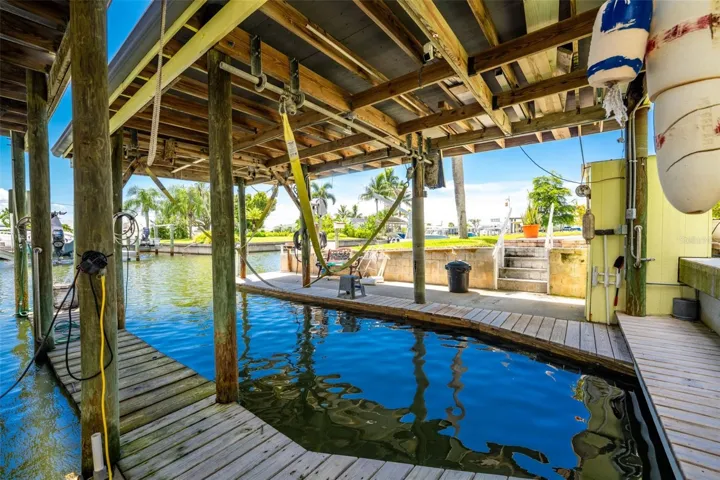 BOATHOUSE AND DOCKS