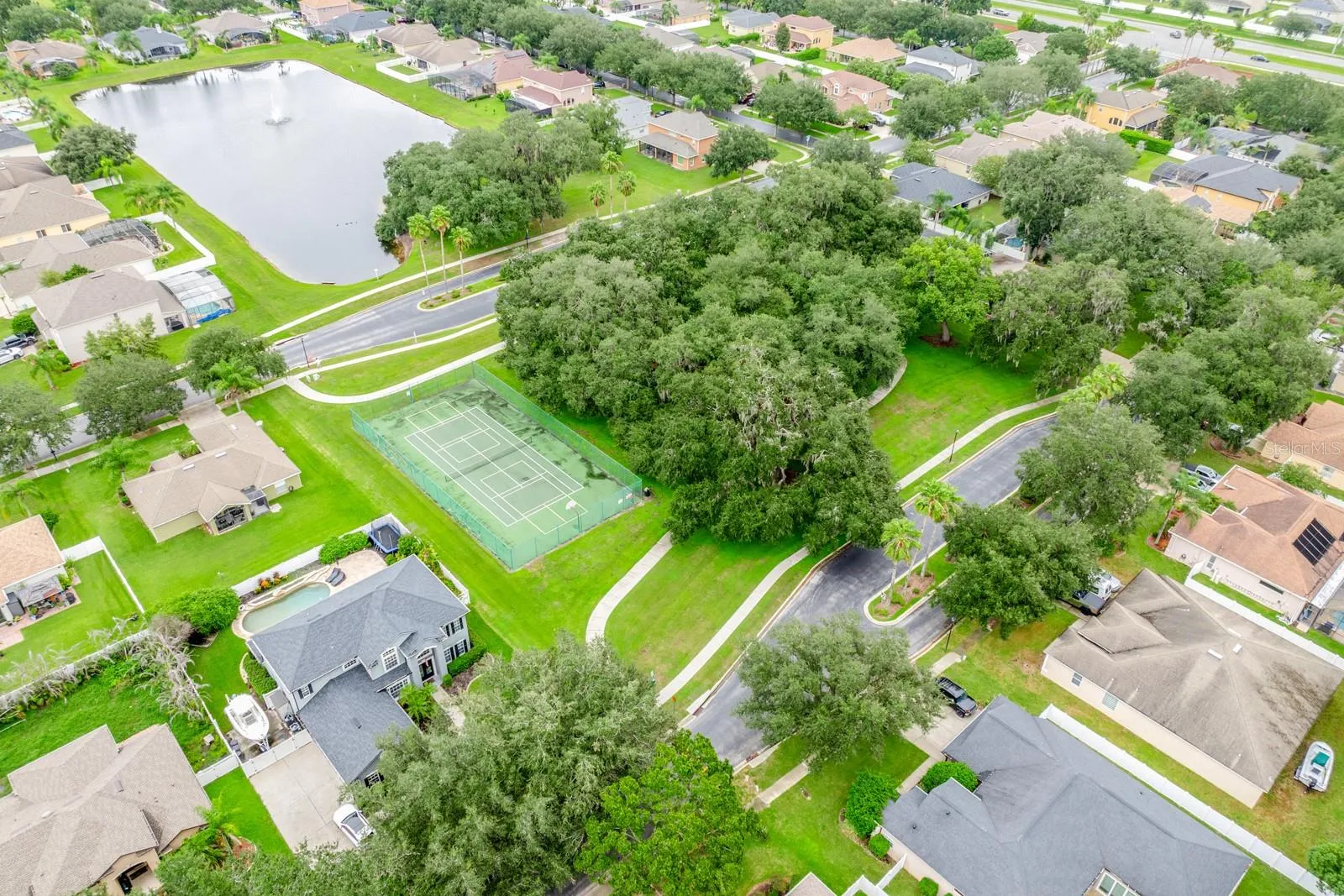 Tennis Courts.