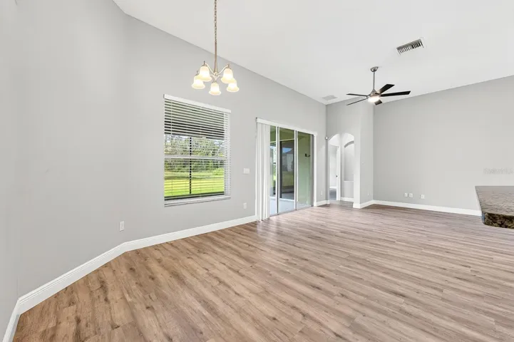 Light filled breakfast nook.