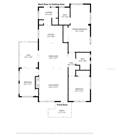 Main Home Floor Plan