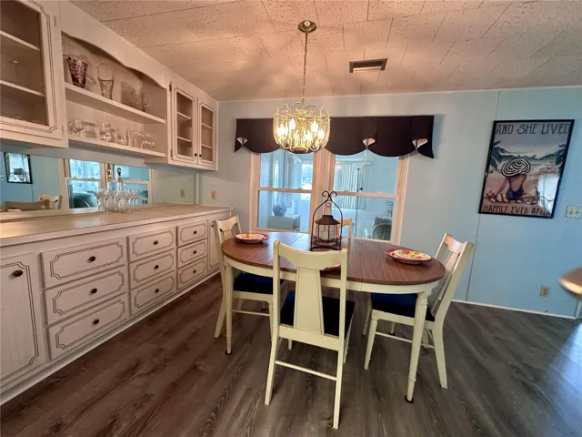 Dining Room and Built -in Buffett for Loads of Storage