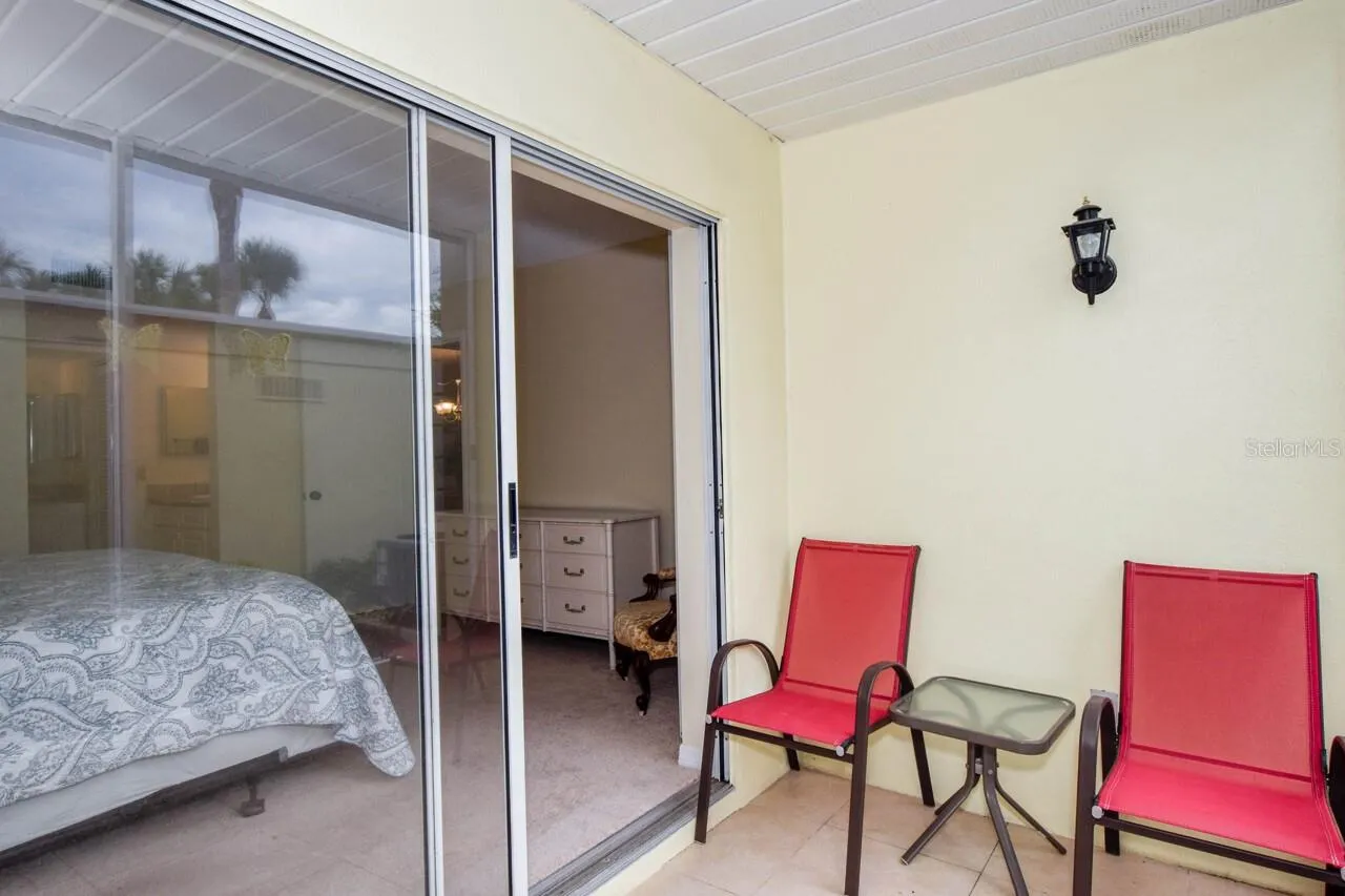 Lanai off Primary Bedroom