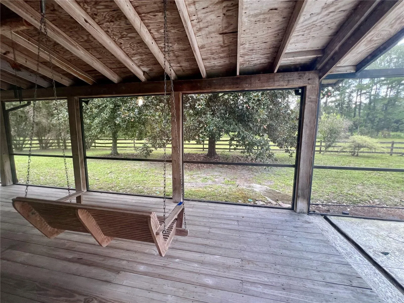 enjoy the porch swing