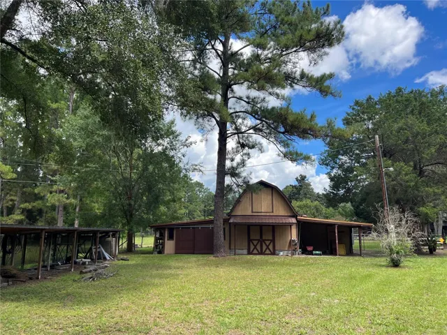 Front of barn/workshop