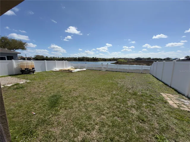 Patio with Pond View