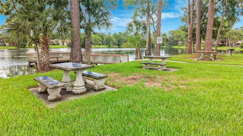 Beautiful Lake and picnic area.