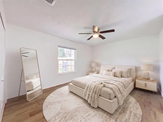 Primary Bedroom Virtually Staged