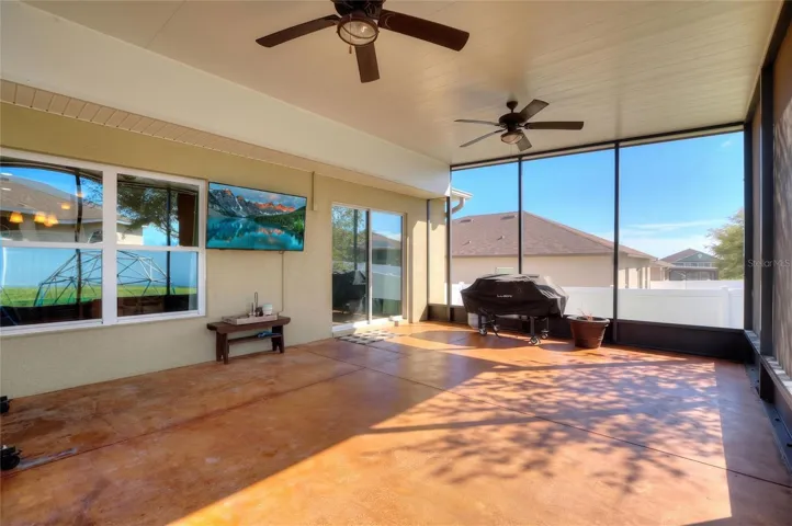 Fully Screened &amp; Covered Sunroom